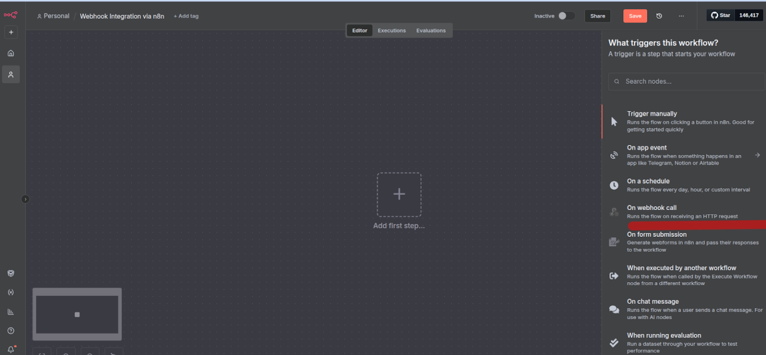 How to Integrate a Webhook via n8n with “AffPilot” – Docs